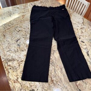 Jones New York Women's Black Trousers XL pull on
